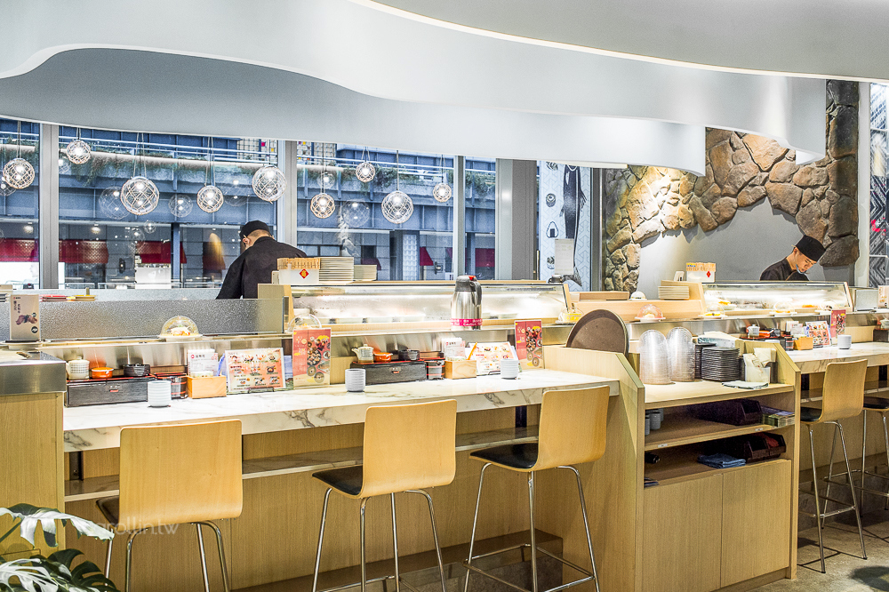 《海壽司 微風松高店》平價迴轉壽司 - 卡琳。摸魚兒趣