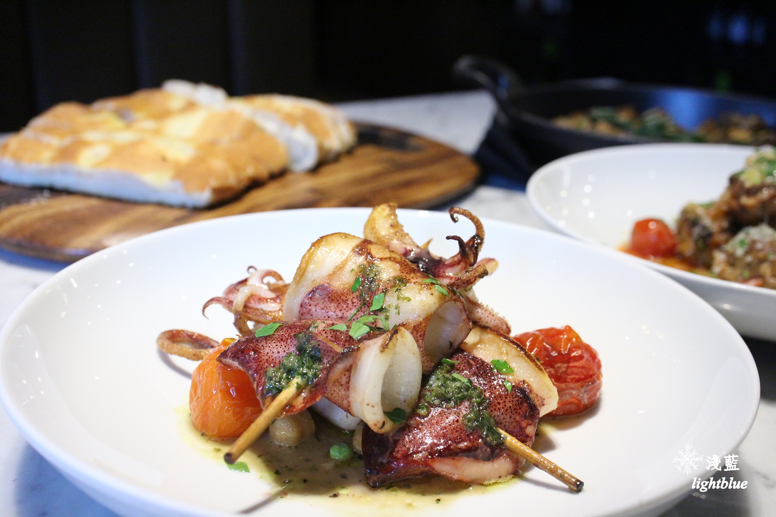 [ 忠孝新生站美食 ] 淺藍 × Domani義式餐廳～大安區/忠孝新生站義式餐廳，摩登私人會所般的義式餐酒美食祕密基地