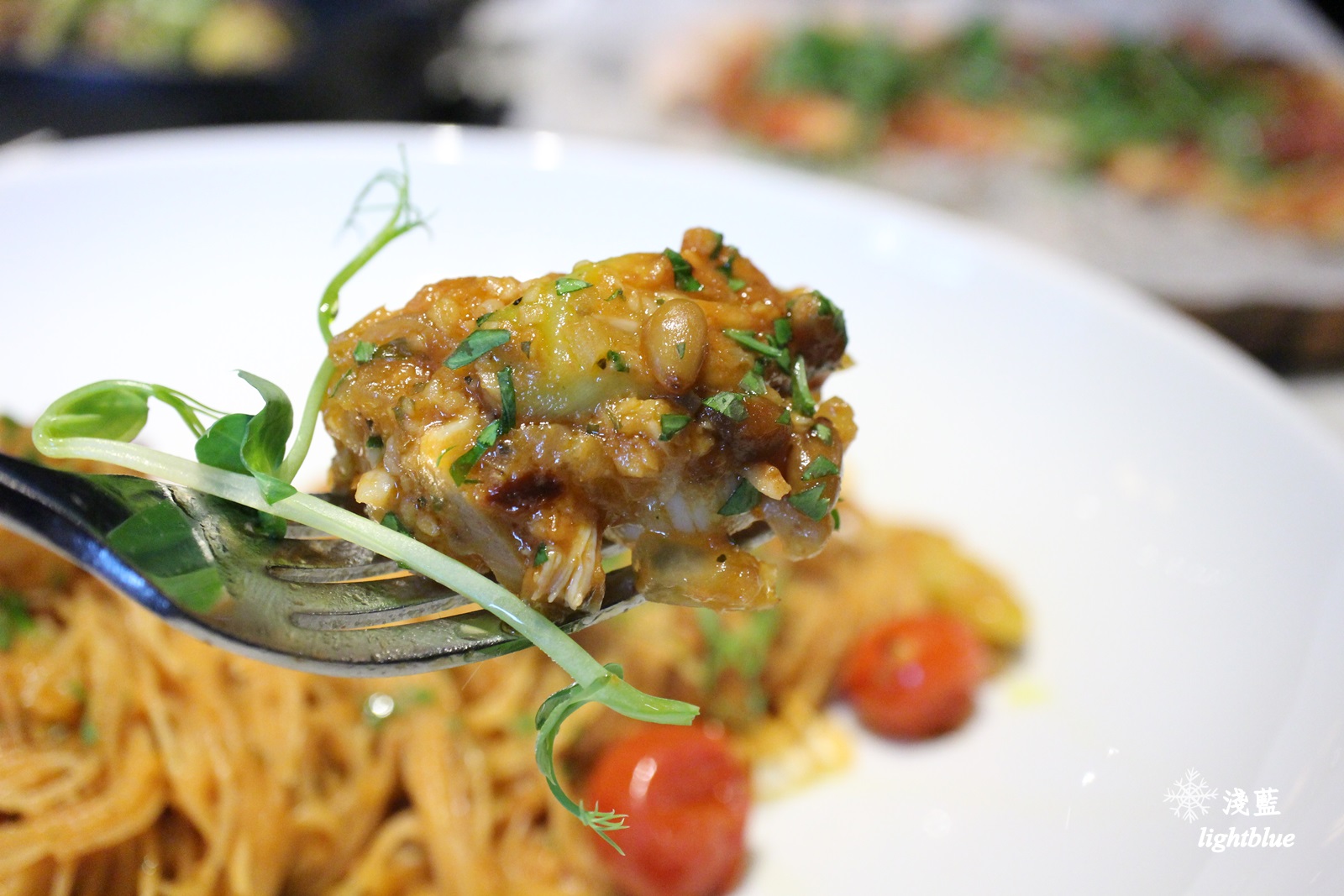 [ 忠孝新生站美食 ] 淺藍 × Domani義式餐廳～大安區/忠孝新生站義式餐廳，摩登私人會所般的義式餐酒美食祕密基地