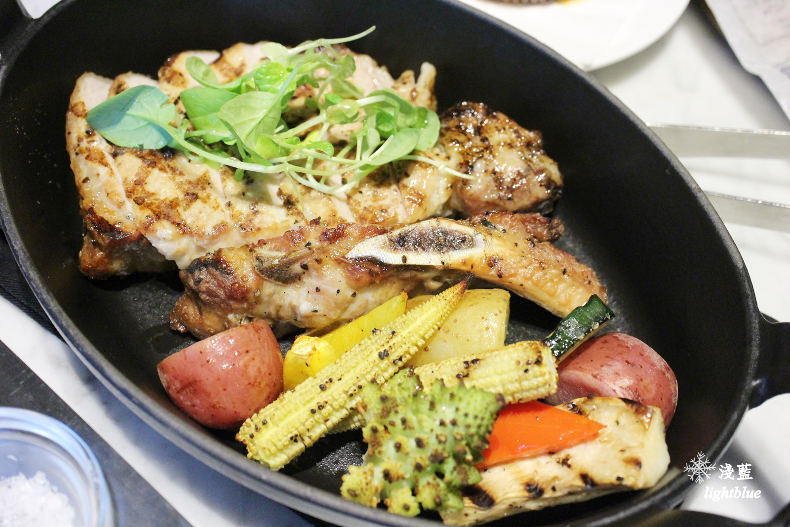 [ 忠孝新生站美食 ] 淺藍 × Domani義式餐廳～大安區/忠孝新生站義式餐廳，摩登私人會所般的義式餐酒美食祕密基地