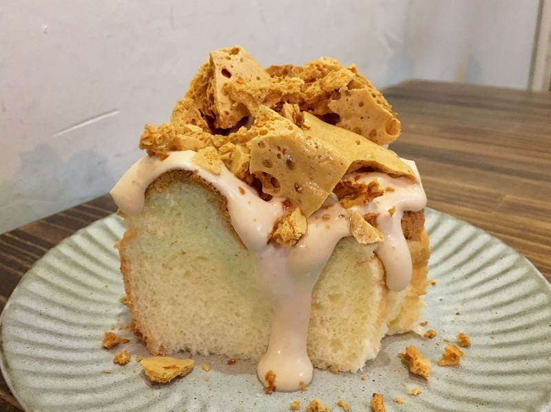 【台北｜台電大樓站】羊毛與花 溫州店＿焦糖脆片戚風與抹茶香蕉溫蛋糕值得一試＿不限時、提供插座及Wi-Fi