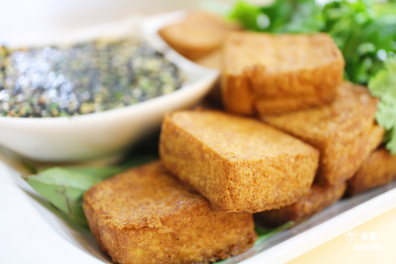 [ 新北坪林美食 ] 淺藍 × 茶香淡飯～高cp值美味大份量茶香套餐