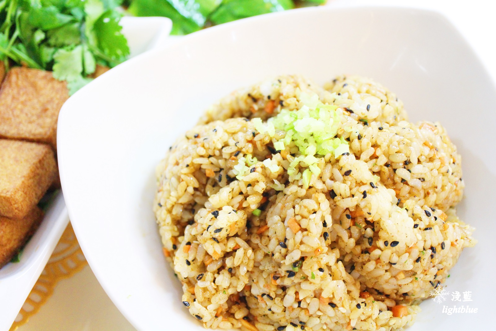 [ 新北坪林美食 ] 淺藍 × 茶香淡飯～高cp值美味大份量茶香套餐