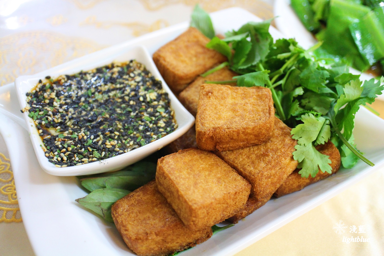 [ 新北坪林美食 ] 淺藍 × 茶香淡飯～高cp值美味大份量茶香套餐