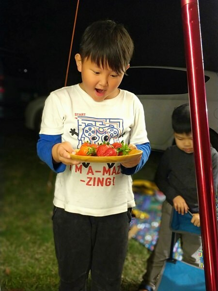 美力媽帶著孩子去露營,親子露營,湖畔露營,鯉魚潭露營,星空露營