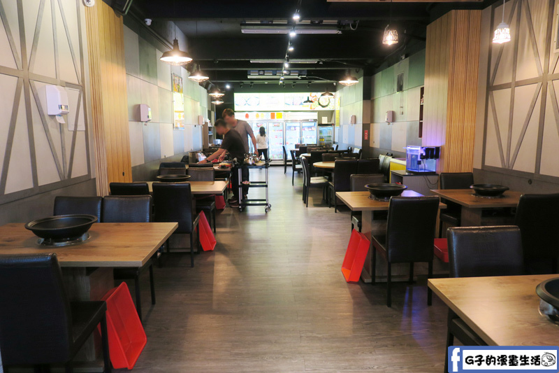 新莊老地方自助石頭火鍋-空間寬敞