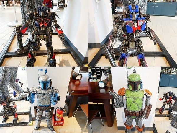 Art Lynn 無己之凡生活空間：Art Lynn 無己之凡生活空間-苗栗三義世外桃源  環保藝術在這邊體現  諾大的空間除了用餐還有許多藝術品可以欣賞