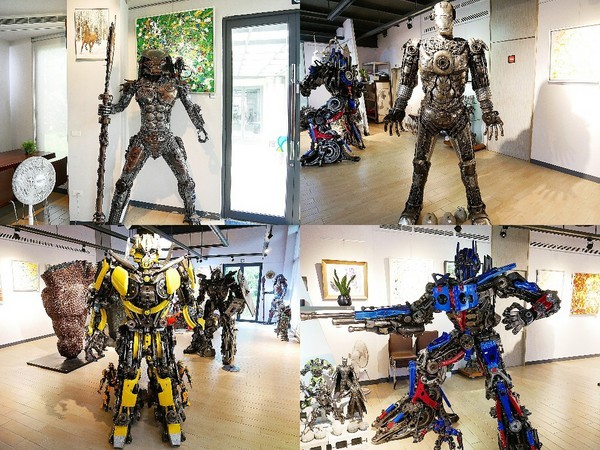 Art Lynn 無己之凡生活空間：Art Lynn 無己之凡生活空間-苗栗三義世外桃源  環保藝術在這邊體現  諾大的空間除了用餐還有許多藝術品可以欣賞