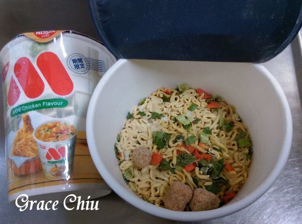 日清 摩斯漢堡 MOS杯麵 和風炸雞風味