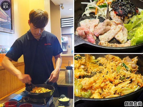 糕糕在尚(豐原店)： 糕糕在尚豐原店不只有韓國烤肉，澎湃的豆腐鍋，肉片堆起來像座小山！