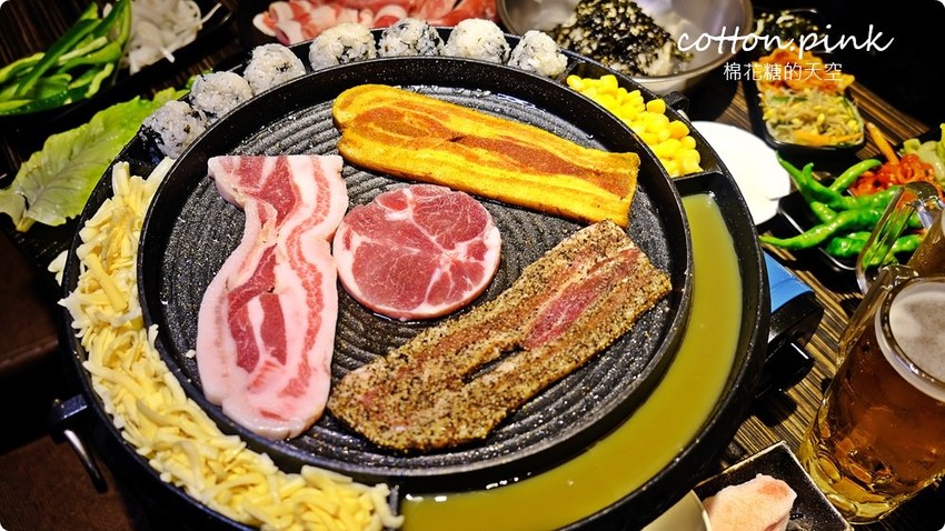 豐原韓式燒肉吃到飽-糕糕在尚好韓式烤肉、韓國小菜、牽絲起司無限加點,道地韓式鍋物最新上市啦!