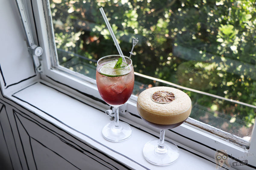 士林餐廳推薦》黑犬-黑白漫畫風餐廳,又美又好吃的清新空間 - Lexies Blog,寫食派