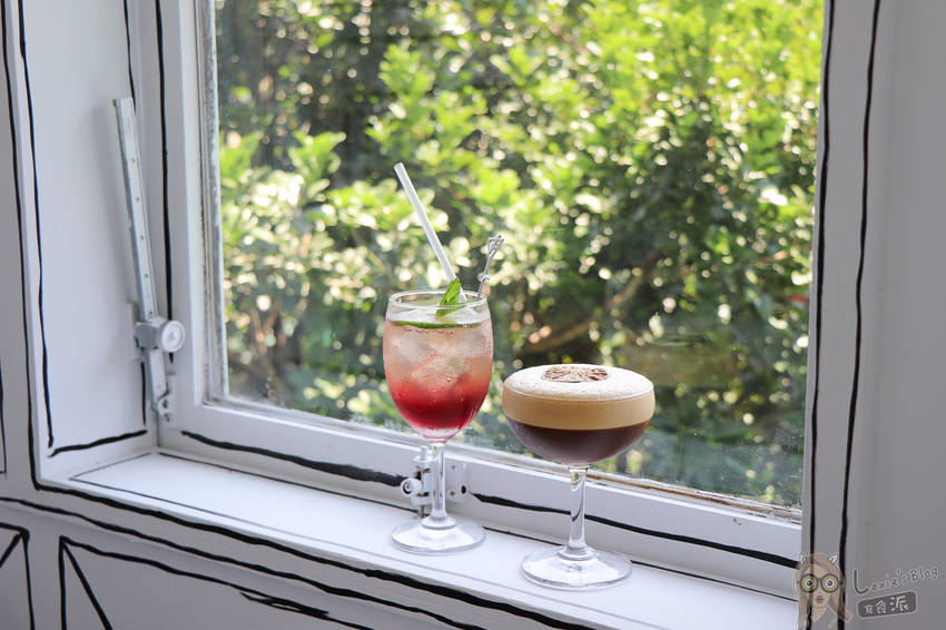 士林餐廳推薦》黑犬-黑白漫畫風餐廳,又美又好吃的清新空間 - Lexies Blog,寫食派