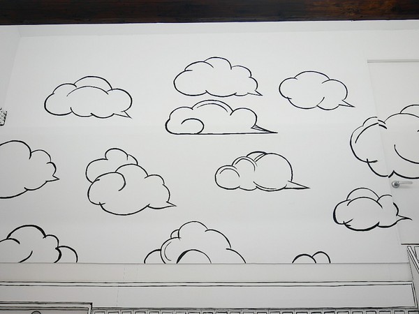 黑犬 Black Doggy：黑犬 Black Doggy-台北士林韓系漫畫咖啡館  黑白色系交織出拍不完的美圖  餐點不馬虎  從外形到味道都吸引人