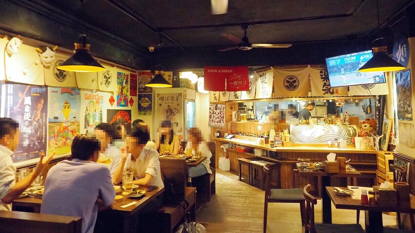 破千google評論4.8高分,隱身通化街夜市裡的人氣串燒居酒屋,捷運信義安和站美食推薦♥樂氣串燒居酒屋♥