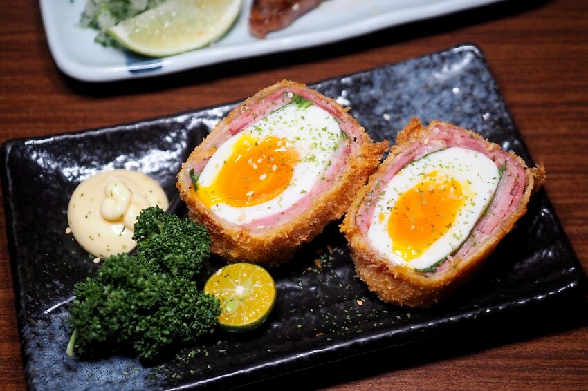 破千google評論4.8高分,隱身通化街夜市裡的人氣串燒居酒屋,捷運信義安和站美食推薦♥樂氣串燒居酒屋♥