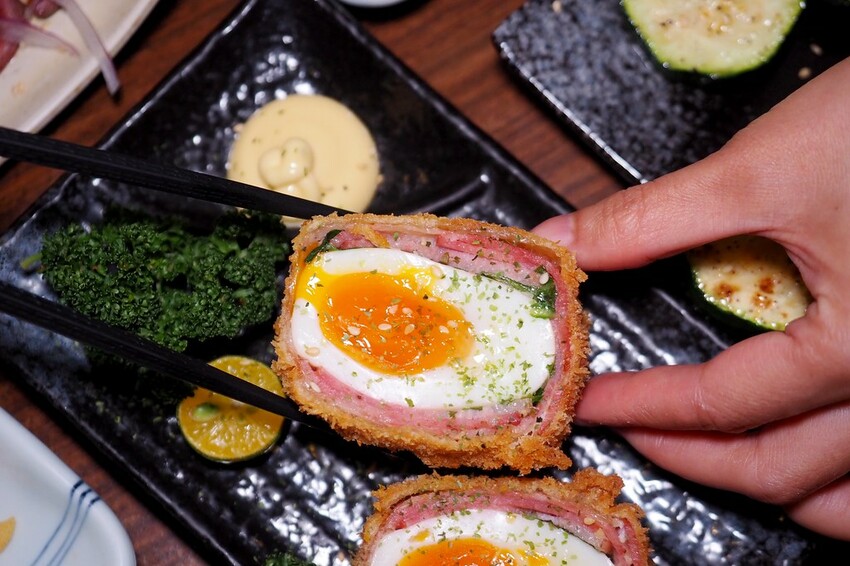 破千google評論4.8高分,隱身通化街夜市裡的人氣串燒居酒屋,捷運信義安和站美食推薦♥樂氣串燒居酒屋♥