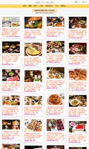 海綿飽飽的鳳梨城堡的美食牆