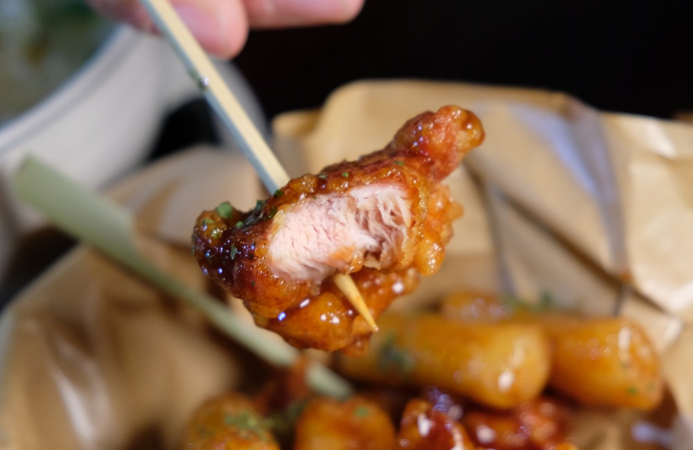 [台南]中西 越后屋西門店 林老師奶茶茶濃香醇 韓式炸雞 養生粥 鮪魚起士厚片吐司