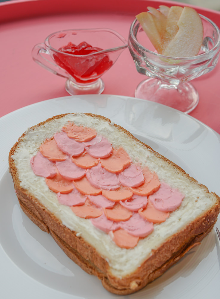 [高雄]Nol-Ja Korean cafe韓式咖啡空間-好美好吃限量油畫吐司!絕對粉紅系網美咖啡店 - 美食好芃友