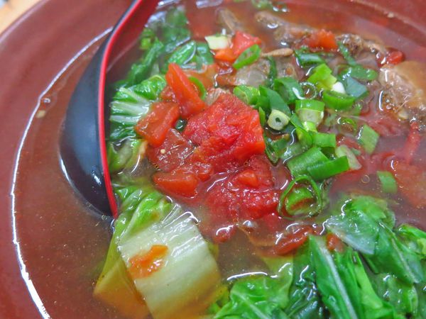 【蘆洲美食】巷口牛肉麵-美味的番茄牛肉麵