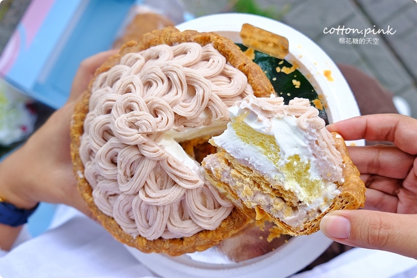 台中母親節蛋糕推薦|義式冰淇淋蛋糕專賣店-法雅花園甜點，隱藏版芋馨派只賣母親節錯過等明年