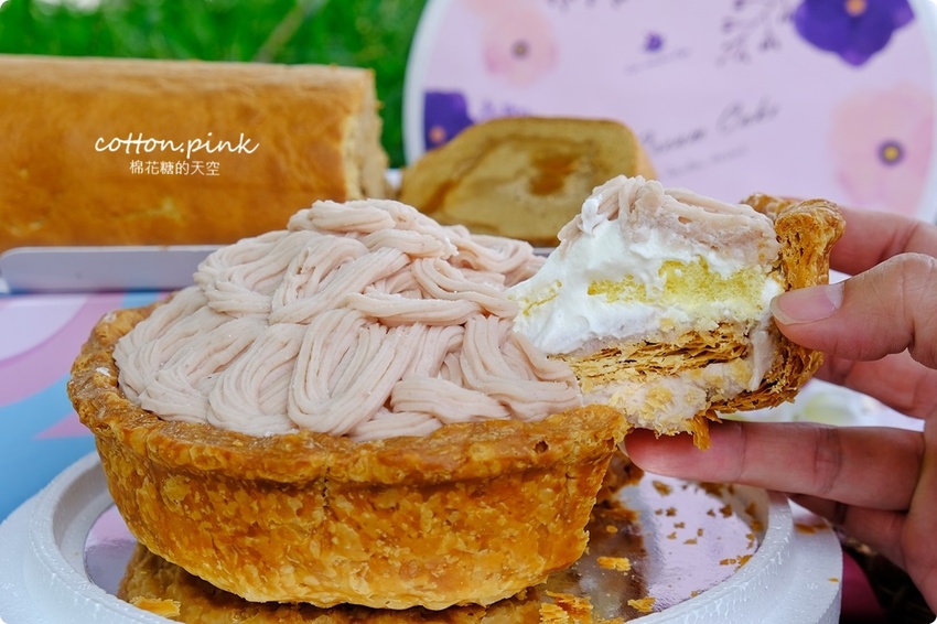 台中母親節蛋糕推薦|義式冰淇淋蛋糕專賣店-法雅花園甜點，隱藏版芋馨派只賣母親節錯過等明年