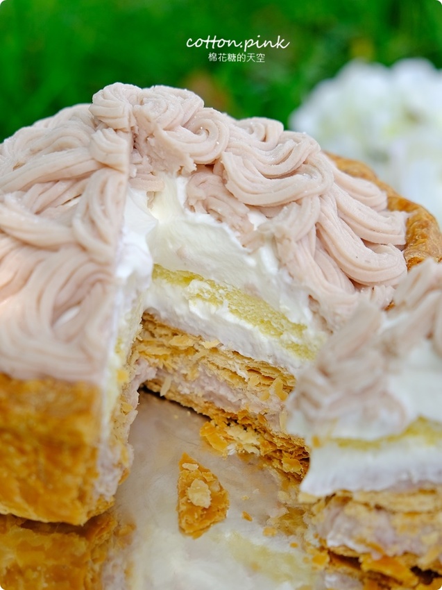 台中母親節蛋糕推薦|義式冰淇淋蛋糕專賣店-法雅花園甜點，隱藏版芋馨派只賣母親節錯過等明年