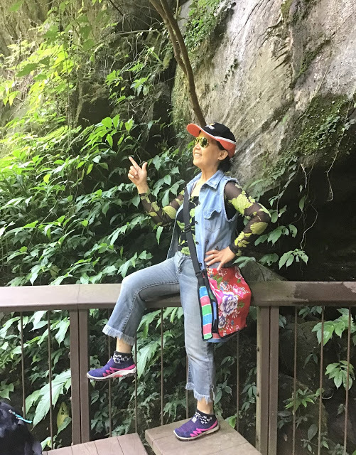 桃園復興鄉景點[三民蝙蝠洞] 水濂洞瀑布今天罷工啦!!