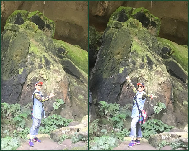 桃園復興鄉景點[三民蝙蝠洞] 水濂洞瀑布今天罷工啦!!