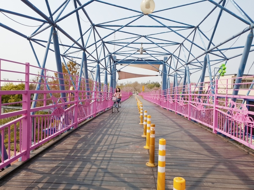 246749.jpg - 【台中.神岡區】潭雅神綠園道自行車。推逍遙鐵馬租車店。有親子車可載中型犬+協力車超好騎上坡都沒問題