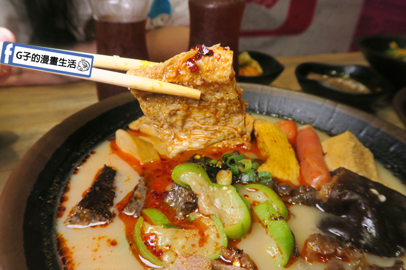 潮味決-麻辣燙‧燒滷味 麻辣豚骨湯 豆皮