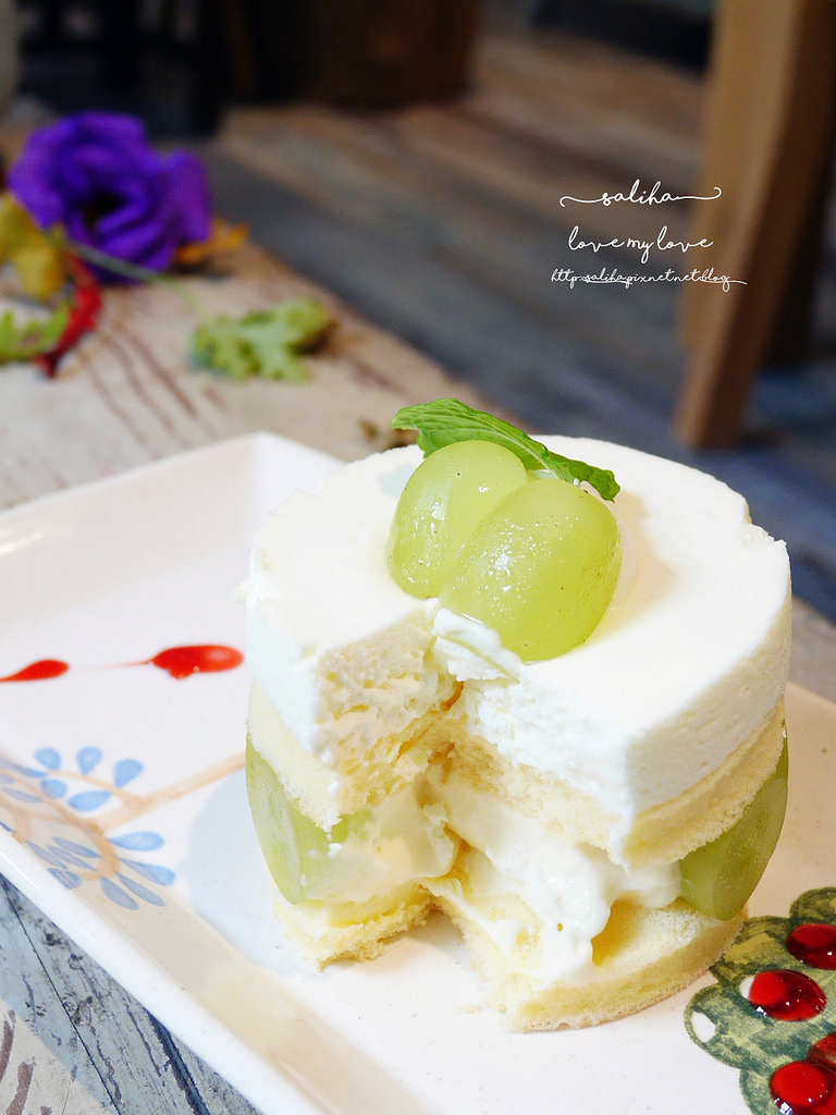 台北捷運中山國中站附近咖啡館推薦白舍下午茶甜點 (1)