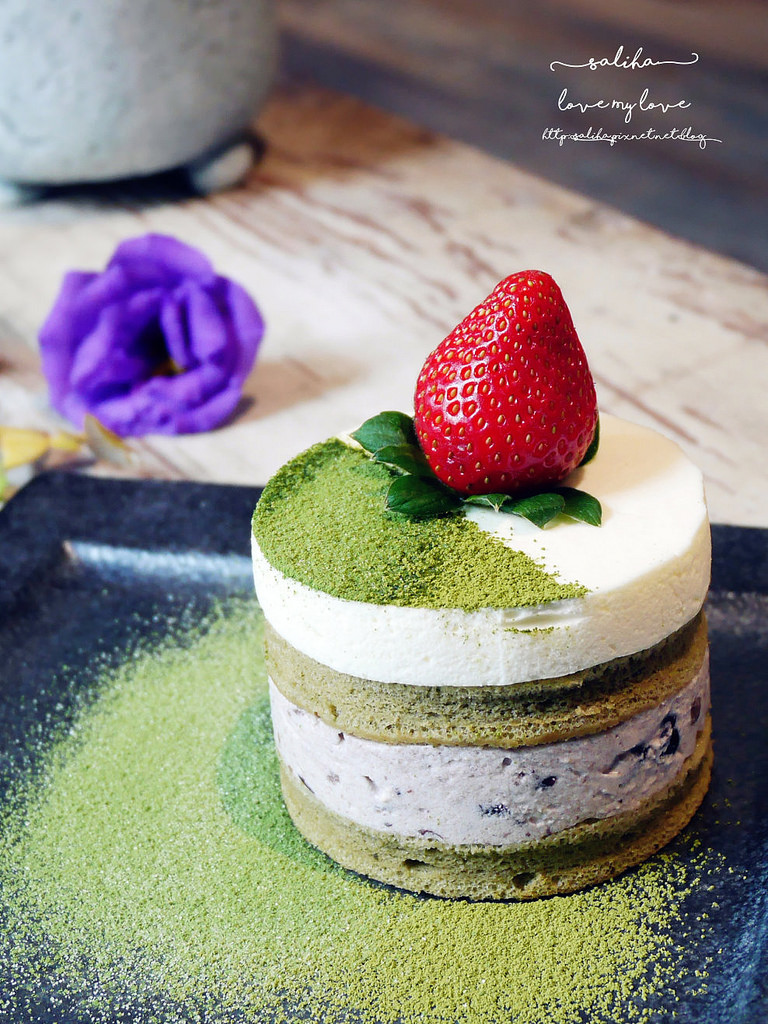 台北中山區咖啡館推薦白舍夢幻抹茶甜點蛋糕