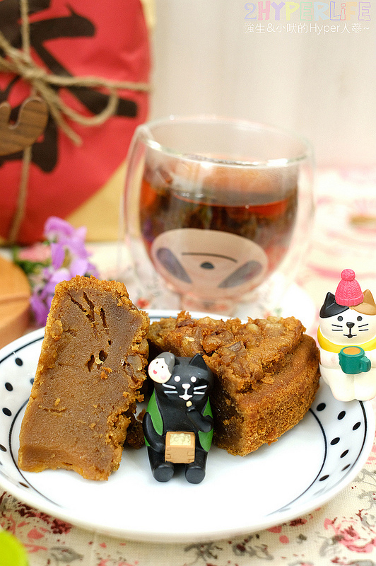 宅配禮盒,宅配美食,年節禮盒,年節送禮,東台灣黃老爹烘焙坊,烤年糕,黃老爹烘焙坊,黑糖年糕,黑糖核桃烤年糕 @強生與小吠的Hyper人蔘~