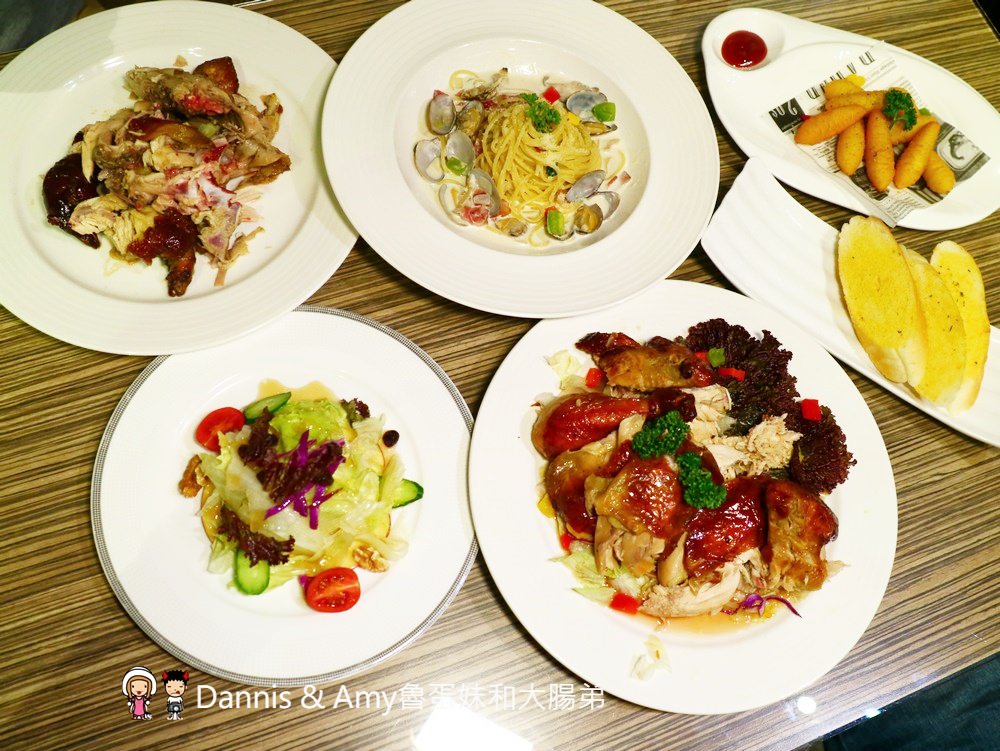 《竹北美食》Bingo賓果廚房。聚餐首選香草烤雞需提前預訂。平價鐵板海陸義大利麵排餐。健康薑黃燉飯。自助吧無限享用︱新竹喜來登飯店附近（影片）