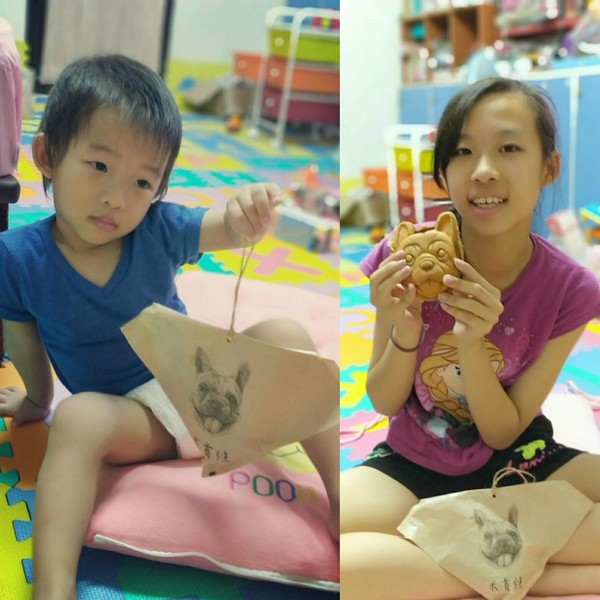 犬首燒:高雄~犬首燒(建工店)~超呆萌法鬥立體造型~汪汪控必吃甜點~好拍到不要不要的~