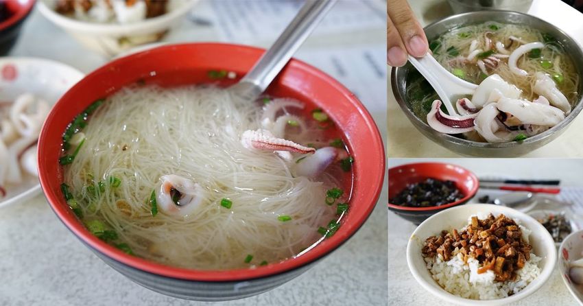 澎湖西嶼[小萍的店]和[阿虹的店]，一碗小管麵線決定勝負！