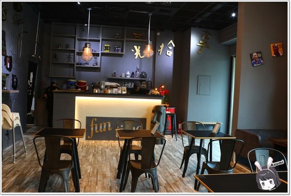 享。拾光 Fun time：[食記]►台中西屯區◄享。拾光 fun time隱身在高級社區中的精緻早午餐店／早安！紐約克／黃金奶香燻鮭義大利麵