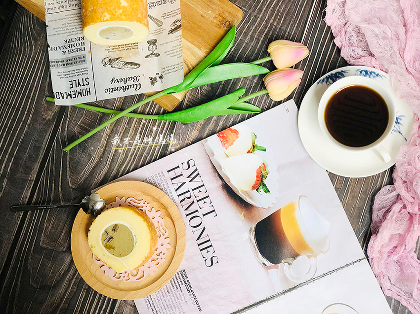 手做蛋糕捲,鐵觀音蛋糕,黑糖蛋糕,黑糖起司蛋糕,鐵觀音起司蛋糕,蛋糕捲推薦, kinber,金帛手製,台中甜點推薦,台中手工蛋糕推薦