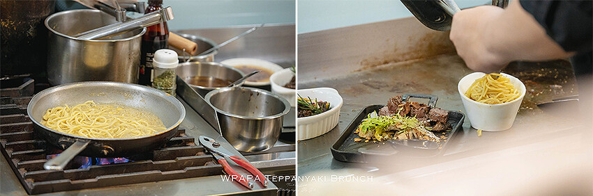 台中．大里 | WPAPA Teppanyaki Brunch 早午餐鐵板料理 | 躲在市場旁的超人氣餐廳，融入高檔法式創意的精緻