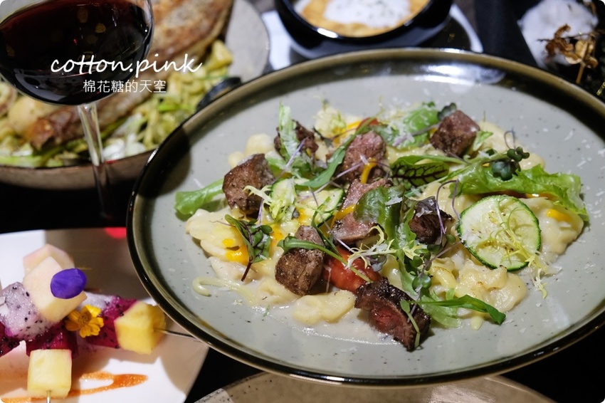 台中大里人氣早午餐晚餐時段開賣!WPAPA Teppanyaki超美星星餐廳夜間限定~大推手工麵 - 棉花糖的天空