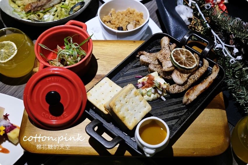 台中大里人氣早午餐晚餐時段開賣!WPAPA Teppanyaki超美星星餐廳夜間限定~大推手工麵 - 棉花糖的天空