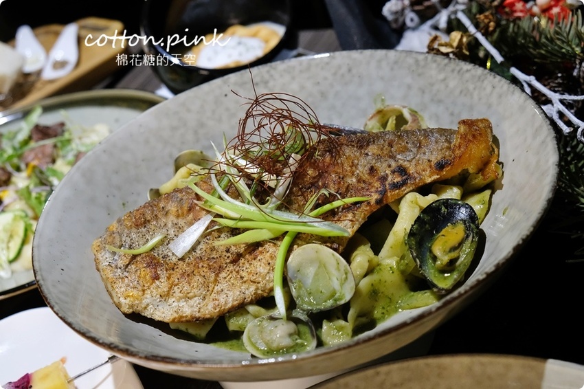 台中大里人氣早午餐晚餐時段開賣!WPAPA Teppanyaki超美星星餐廳夜間限定~大推手工麵 - 棉花糖的天空