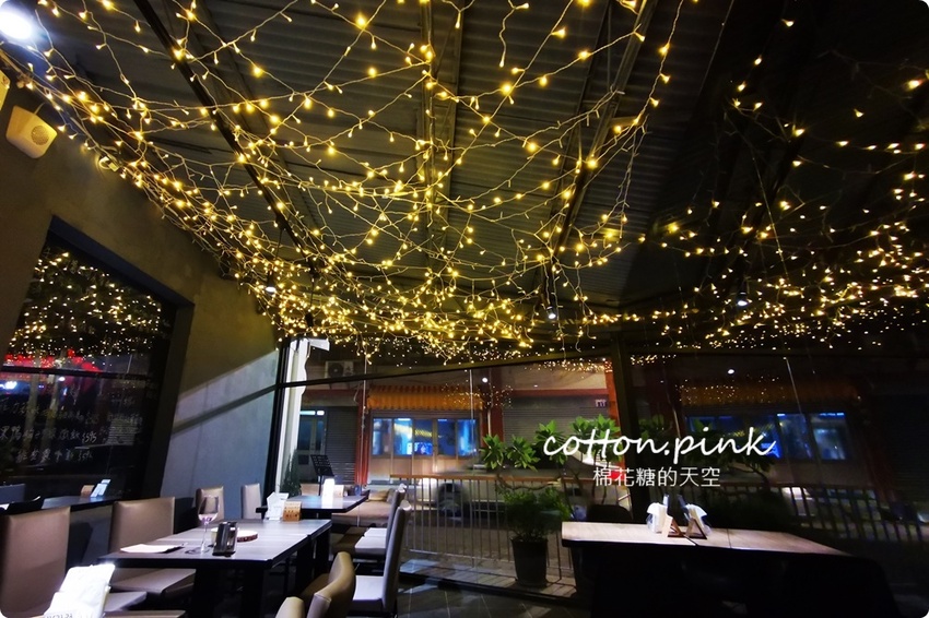 台中大里人氣早午餐晚餐時段開賣!WPAPA Teppanyaki超美星星餐廳夜間限定~大推手工麵 - 棉花糖的天空