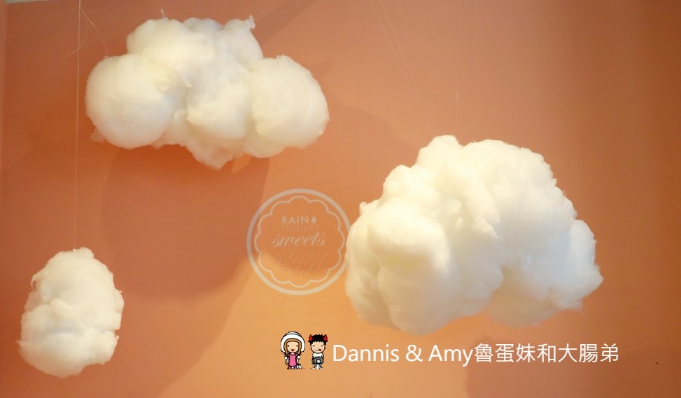 《新竹市區甜點推薦》甜甜雨法式甜點店。 在粉紅 x 大理石x 夢幻棉花雲空間下享受法國藍帶下午茶︱晶品城購物廣場1樓新竹火車站附近(影片)