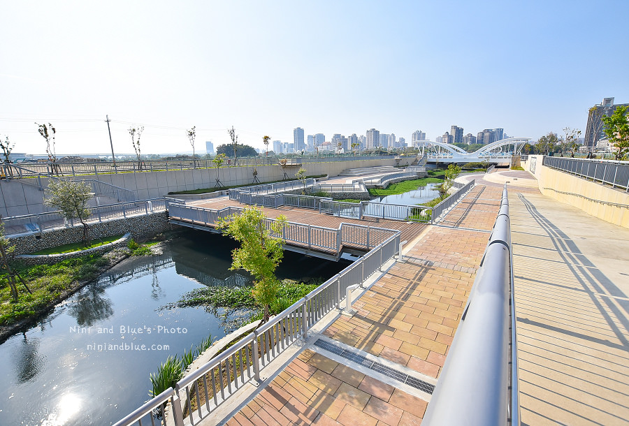 台中西川橋 景觀橋 愛心 玉音 崇倫 水岸11