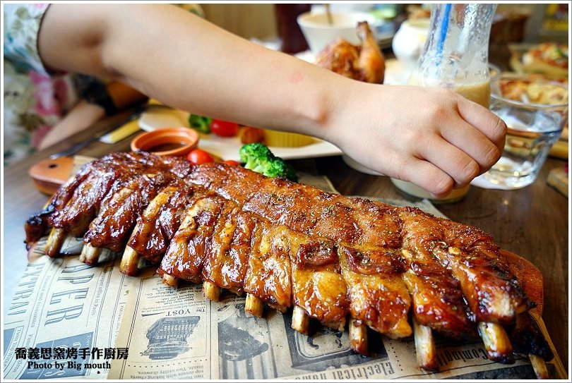 【基隆美食】喬義思choice窯烤手作廚房‧餐點多元、份量大口味好的聚餐首選!香料烤全雞、B.B.Q.炙烤豬肋排推薦! - 大口老師的走跳學堂!