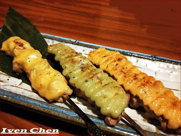 醬串-日式串燒居酒屋:《中山國小居酒屋》下班後的溫馨解壓小酌\清酒限時喝到飽\串燒美味平價的『醬串-日式串燒居酒屋』