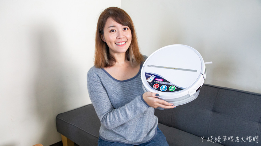 掃地機器人推薦！禾聯陀螺儀路徑規劃掃地拖地機器人，比男友還聽話的平價掃地機器人